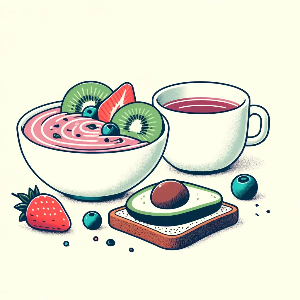 건강한 아침
