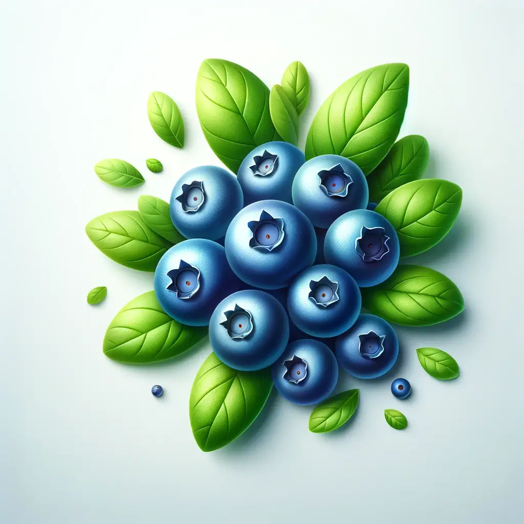 눈 건강 지킴이 블루베리의 효능 13가지 2 DALL·E 2024 05 01 07.10.52 A fresh and healthy looking blueberry image designed with a simple and clean aesthetic. The blueberries should be depicted in their natural state lo